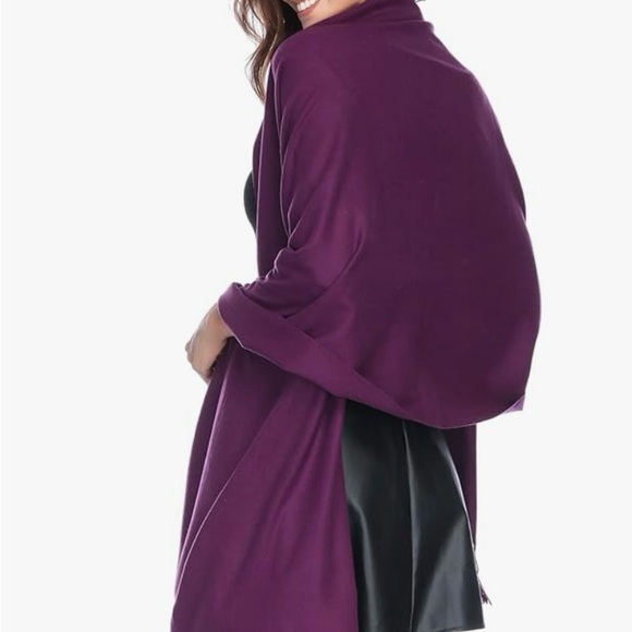 HOYAYO Pashmina Shawls and Wraps Winter Warm Soft Scarf for wonderful moment - Picture 2 of 4